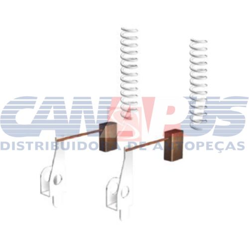 Escova Alternador – Gm C/ Mola E Terminal